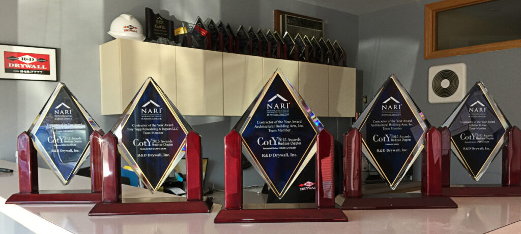 R&D Drywall nari awards